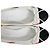 Chanel Ballerinas mit gesticktem Schleifen-Logo White Weiß - Ansicht 11