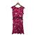 The Kooples Sommerkleid mit rosa Blumen Schwarz Pink Weiß