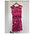The Kooples Sommerkleid mit rosa Blumen Schwarz Pink Weiß - Ansicht 6