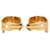 Hermès Hermes Enamel Cloisonné Clip Earrings Black Golden  - view 2