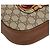 Borsa a tracolla Gucci GG Supreme Tiger Marrone Beige - vista 5