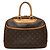 Borsa Louis Vuitton Monogram Deauville Marrone