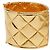 Bangles Chanel Matelassé con motivo leone D'oro - vista 3