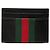 Portabiglietti Gucci in pelle nera Nero