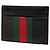Portabiglietti Gucci in pelle nera Nero - vista 2