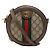 Borsa a tracolla con catena Gucci Ophidia GG Supreme Marrone Beige
