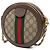 Borsa a tracolla con catena Gucci Ophidia GG Supreme Marrone Beige - vista 2