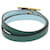 Hermès Hermes Double Strand Behapi Tour Bracelet Green Light blue  - view 3