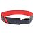 Hermès Hermes Croisière Canvas Leather Belt Silvery Red Navy blue
