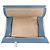 Hermès Borsa Hermes Toile H Taurillon Clemence Blue - vista 4