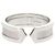 Cartier C2 Small 2C Ring aus 18K Weißgold Golden - Ansicht 3