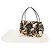 Borsa a tracolla in pelle Salvatore Ferragamo Marrone Nero - vista 2