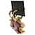 Orecchini Chanel Coco Mark in metallo rosso e oro D'oro - vista 5