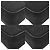 Bulgari Borsa a tracolla Bvlgari Logomania Canvas Leather Black Nero - vista 4