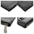 Louis Vuitton Pochette Discovery PM Monogram Eclipse Nero Monogramma  - vista 3