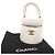 Borsa Vanity Chanel Coco Mark Matelassé Bianco - vista 2