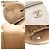Borsa Vanity Chanel Coco Mark Matelassé Bianco - vista 7