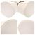 Borsa Vanity Chanel Coco Mark Matelassé Bianco - vista 8