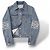 Loewe Anagram Jeansjacke Blau - Ansicht 3