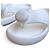 Ciabatte Loewe Foam in gomma bianca Bianco - vista 6
