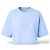 Loewe Camiseta Cropped Anagram Azul Claro - vista 7