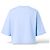 Loewe Camiseta Cropped Anagram Azul Claro - vista 8