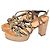 Maliparmi Sandali con tacco alto e strass Beige Metallico