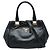 Borsa a mano Prada in pelle nera Nero
