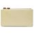 Louis Vuitton Monogram Vernis Pochette Clé Wallet Blanco Beige