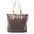 Borsa Cabas Mezzo Monogram Louis Vuitton Marrone Monogramma