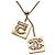 Timeless Collana con pendente Chanel No. 5 Coco Mark D'oro - vista 2