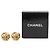 Chanel Coco Mark Vintage vergoldete Clip-Ohrringe Golden - Ansicht 4