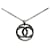 Collana con pendente Chanel Coco Mark Nero  - vista 1