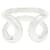 Ring Bague Hermès Lima PM Argent Argenté  - vue 2