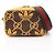 Borsa a tracolla in pelle Gucci x adidas Marrone Giallo