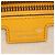 Borsa a tracolla in pelle Gucci x adidas Marrone Giallo - vista 4