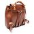 Zaino/Borsa Gucci in pelle Bamboo Marrone - vista 2