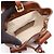 Zaino/Borsa Gucci in pelle Bamboo Marrone - vista 3