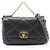 Borsa a tracolla Chanel 19 Dixneuf Matelassé Nero