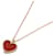 Van Cleef & Arpels Sweet Heart Necklace Red Golden  - view 1