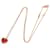 Van Cleef & Arpels Sweet Heart Necklace Red Golden  - view 2