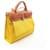 Hermès Hermes Herbag Zip PM Borsa a mano 2-Way Marrone Giallo  - vista 2