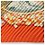 Hermès Foulard Carré Plissé ALOHA Hermes Multicolore Arancione - vista 7