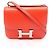 Hermès Borsa a tracolla Hermes Constance 3 Mini Rouge Pivoine Rosso