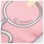Hermès Twilly Do Re Boucles Ribbon Scarf Rosa Multicolore Arancione - vista 4
