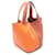 Hermès Borsa Hermes Picotin Lock PM Casaque Marrone Arancione Bordò - vista 2