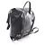 Fendi FF Logo Black Leather Backpack - view 2