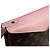 Borsa a tracolla Louis Vuitton Saint Michel Monogram Marrone Rosa - vista 12