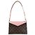 Borsa a tracolla Louis Vuitton Saint Michel Monogram Marrone Rosa - vista 3