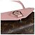 Borsa a tracolla Louis Vuitton Saint Michel Monogram Marrone Rosa - vista 9